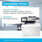 414X Toner Cartridges Set 4-Pack High Yield with Chip Replacement for HP 414X 414A Toner Compatible with HP Color Laserjet M455dn MFP M480f M454dn M454dw MFP M479fdn M479fdw Printer