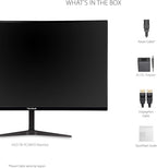 ViewSonic VX2718-PC-MHD 27 Inch Curved 1080p 1ms 180Hz Gaming Monitor with FreeSync Premium, Eye Care, HDMI and Display Port