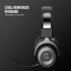 EKSA E900 Headset with Microphone for PC, PS4,PS5, Xbox - Detachable Noise Canceling Mic, 3D Surround Sound, Wired Headphone for Gaming, Computer, Laptop, 3.5MM Jack