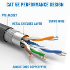 150FT Starlink Gen 3 Replacement Cable for Rectangular Satellite - Waterproof Outdoor V3 Standard