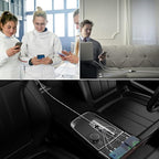iPhone Charging Cable 1.8M/6Ft Multi 4 in 1 USB Universal Fast Charging Cord Multi Charging Cable Lightningx2+Type C+Micro USB Port Connectors Adapter for Android/Apple/iOS/Samsung/LG/Huawei/XiaoMi