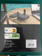 GL.iNet GL-BE3600 (Slate 7) Portable Travel Router, Pocket Dual-Band Wi-Fi 7, 2.5G Router, Portable VPN Routers WiFi for Travel, Public Computer Routers, Business Trip, Moblie/RV/Cruise/Plane