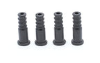 THE CIMPLE CO Coaxial Cable Weather Boot - RG6 Connectors RG59 Ends Coaxial Boots - Weatherproof (Black) - Pack of 10