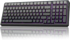 AULA F99 Pro Wireless Mechanical Keyboard,Hot Swappable Custom Keyboard,RGB Backlit,Pre-lubed Linear Switches,Side Printed PBT Keycaps,2.4GHz/USB-C/BT5.0 Mechanical Gaming Keyboards