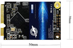 SSD MSATA 64GB Dogfish High Performance Internal Solid State Drive for Desktop Laptop 3 Unit Package Pack [64GB(3 Packs),MSATA]