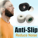 Memory Foam Tips for Sony WF-1000XM5 Replacement Tips for WF-1000XM5 WF-1000XM4 Earbuds Case, 4 Pairs Gray