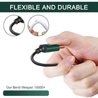 Thin HDMI to HDMI Cable 15FT 2 Pack, Ultra Slim & Flexible HDMI Cord Supports High Speed 4K@60Hz 18gbps 2160p 1080p