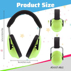 Amylove 12 Pcs Kids Ear Protection Noise Cancelling Headphones Ear Muffs Bulk 27db Adult Noise Reduction Hearing Earmuff(Universal Fit (kids & Adults),Classic Style,Vibrant Color)