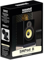 Sound Addicted - Studio Monitor Isolation Pads suitable for 6.5, 7 and 8 Inches Large Speakers | Reduce Vibrations and Fits most Stands - Pair | SMPad 8