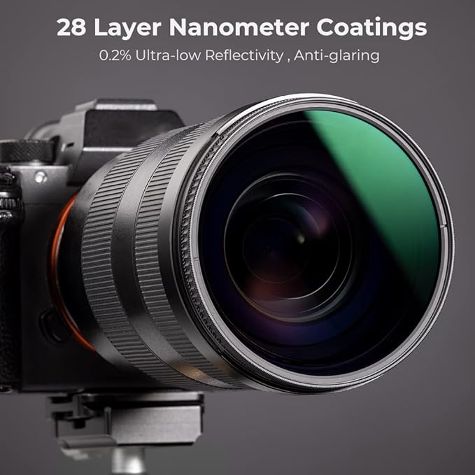 86mm Circular Polarizers Filter, K&F CONCEPT 86MM Circular Polarizer Filter HD 28 Layer Super Slim Multi-Coated CPL Lens Filter (Nano-X Series)