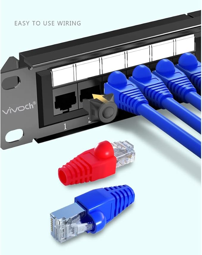 50 Pcs Cat5 Cat5E Cat6 Strain Relief Boot, RJ45 Plug Connector Cover Modular Network Plug Connector Cap Cable Connector Boots, Green