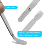 Spudger Pry Tool Kit 8 Piece Opening Tool, Metal Spudger Tool Kit, Ultra-Thin Prying & Open Tool for iPhone, Laptop, iPad, Cell Phone, MacBook, Tablet, Computer, Electronics Repair