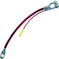 Sherco-Auto Red 56" Inch 4 Gauge Top Post Battery Cable with Auxiliary Lead - Made in USA