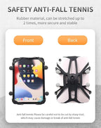 Strg Car Tablet Mount with Suction Cup Mount Base for 6" Tablets, Car Tablet Holder for Car Truck Vehicle Windshields Window and More Smooth Surface