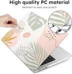 iCasso for MacBook Air 13 inch Case 2025 2024-2022 Release M4 A3240 M3 A3113 A2681 M2 with Liquid Retina Display, Hard Plastic Shell for Mac Air 13.6, TPU Keyboard Cover&Screen Protector, Morandi
