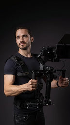 DF DIGITALFOTO THANOS-SE Support Vest Rig System,Filmmakers Kit Gimbal SteadyCam Axis Compatible with DJI RS4/RS 4 Pro/RS2/RS 3 PRO Mini,ZHIYUN Crane 3S for Videographer Smoothing footage 4.4-17.6 lbs