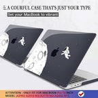 CISSOOK Case for MacBook Pro 14 Inch M4 M3 M2 M1 Chip 2024 2023 2022 2021 Release Model A3112 A3185 A3401 A2992 A2918 A2779 A2442, Hard Shell Cover for MacBook Pro 14 with Touch ID - Astronaut