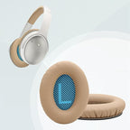 Replacement Earpads Cushions for Bose QuietComfort 35 & Quiet Comfort 35 II, Headphones Ear Covers Ear Pads for Bose QC35/QC35II/25/15 QC2 / Ae2 / Ae2i / Ae2W / Sound Link/Sound True-Khaki