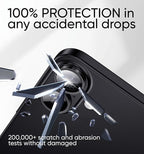 MAGIC JOHN for iPhone 16Plus/16 Camera Lens Protector [Alignment Kit&1:1 Invisible Perfect Fit] 9H Aerospace Tempered Glass Anti-Scratch Durable, Individual Cover Ring, Case Friendly, Set of 2, Black