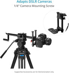 PROAIM Tango 360° Camera Rotating Dutch Angle Rig for DSLR Cameras. Height Adjustable. Payload up to 2.27kg/5lb. (P-TNGO-01)