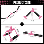 Cable Machine Attachment Set LAT Pulldown Attachments Weight Machine Accessories for Home Gym