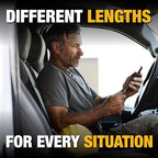 DEWALT Heavy Duty USB C Cable, Jobsite 60 Watt USB C Cable, High Speed Type-C to Type-C, Fast Charge PD USBC Fast Charging Cord for iPhone 16/15 Plus Pro Max, MacBook, iPad, Samsung Galaxy, 4 ft