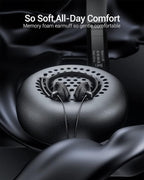 Wired Headphones with Microphone Headset - 3.5mm On-Ear Computer Headphones with Noise Cancelling Microphone for PC Laptop Home Office Online Class Skype Zoom Meetings Chat,Lightweight