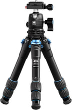 SIRUI AM203 Mini Travel Tripod with 360° B00K Ball Head, Lightweight Aluminum Tripod for Travel and Tabletop Use, Max Load 20lbs/10KG, Folded Height 11.4”, Max Height 16.7”
