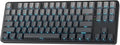 Redragon K707 HE Rapid Trigger Gaming Keyboard, 87 Keys TKL Wired Mechanical Keyboard w/Hyper-Fast Actuation Hall Effect Magnetic Switch, Actuation Point Adjustable, Side Printed PBT Gradient Keycaps