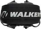 Walker's Razor Slim Ultra Low Profile Compact Design Adjustable Range Shooting Hunting Hearing Protection Electronic Earmuffs