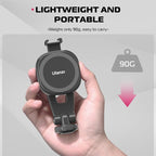 ULANZI Magnetic iPhone Tripod Mount MA23, Magnet Phone Holder Adapter Tripod Attachment Compatible with MagSafe Only for iPhone 12 13 14 15 16 Plus Pro Max All Series