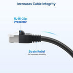 Cable Matters 100-Pack Cat6 / Cat5e RJ45 Strain Relief Boots, RJ45 Boot, Cat 6 Ethernet Boots, Multicolored, Fits 6.5mm (0.25in) Ethernet Cables