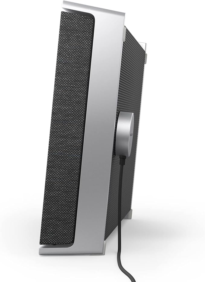 Bang & Olufsen Beosound Level Portable Wi-Fi Multiroom Speaker, Natural Aluminum/Dark Grey
