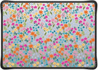 CASETiFY Impact MacBook Air 15" (M2-M4) Case [Cushioned Impact Corners/Scratch-Resistant/Anti-Slip Grip] - Petit Floral Transparent - Clear Black