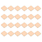 PATIKIL Copper Heatsink Pad Shims, 24 Pcs 15x15x1.8mm Copper Pad Shim IC Chipset GPU CPU Thermal Heatsink for Cooling Laptop Desktop Computer