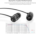 SoundMAGIC E11 Wired Earbuds No Microphone HiFi Stereo Earphones Noise Isolating in Ear Headphones Powerful Bass Tangle Free Cord Black