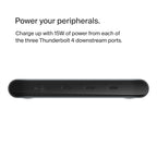 Belkin Connect Thunderbolt 4 Docking Station, 5-in-1 USB-C Multiport Core Hub w/ 96W Power Delivery for Mac, Windows, Single 8K or Dual 4K Display, Thunderbolt 4 Cable & Power Supply Included