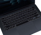 Keyboard Cover for 2025 2024 2023 MacBook Air 15.3 inch M4 M3 M2 Chip A3241 A3114 A2941,Apple MacBook Air 13.6 inch A3240 A3113 A2681 Keyboard Skin Protector