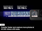 Samsung PRO Plus microSD Memory Card + Adapter, 256GB microSDXC, Up to 180 MB/s, Full HD & 4K UHD, UHS I, C10, U3, V30, A2, for Android Smartphones, Tablets, GoPRO, and DJI Drone (MB MD256SA/AM)