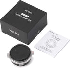 VILTROX EF-M1 Pro Auto Focus Lens Adapter Lens Mount Converter with Security Lock Compatible with Canon EOS EF/EF-S Lens to M4/3 MFT GH4 GH5 GF6 GX7 E-M5 E-M10II E-PL5 Cameras