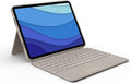 Logitech Combo Touch iPad Pro 11-inch (1st, 2nd, 3rd, 4th gen - 2018, 2020, 2021, 2022) Keyboard Case - Detachable Backlit Keyboard, Click-Anywhere Trackpad - Sand; USA Layout
