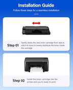 Phaser 3635 Toner Cartridge Replacement for Xerox 108R00795 Black Toner Remanufactured Cartridge Work for Phaser 3635 MFP Series Printer (10,000 Pages, 1-Black)