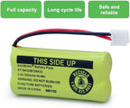BT18433/BT28433 2.4V 550mAh Ni-Mh BT184342/BT284342 Cordless Phone Battery BT8000/BT8001 BT-6010 BT-8300 BT-1011 BT-1018 BT-1022 CPH-515D CS6209 CS6219 CS6229 DS6301 DS6101 CL80109 (8 Pack)