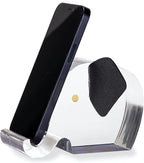 Kate Spade New York Acrylic Cell Phone Stand, Novelty Phone Holder for Desk, Elephant