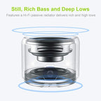 EWA A106 Portable Mini Bluetooth Speaker, Enhanced Bass and High Definition Sound, Portable Design, for iPhone, iPad,Nexus,Laptops and More (Rosegold)