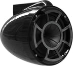 wet sounds Rev 8 Black V2 Revolution Series 8" Black Tower Speakers w/Fixed Clamp