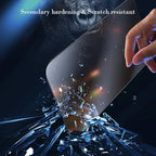 PERFECTSIGHT Sapphire Anti Glare Anti Blue Light Screen Protector Designed for iPhone 14 Pro Max - Eye Protection Diamond Hard Tempered Glass - Matte Military Grade Shatterproof Bubble Free (6.7 inch)