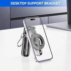 Magnetic Tripod for iPhone with Remote Control,4-in-1 Portable Selfie Stick with Extendable Stand,Phone Travel Tripod for Phone 16 15 14 13 12 Pro Max Mini