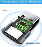 Elebase for Samgsung S25 USB to USBC Adapter with Type C OTG Adaptor 4P,USBA Male to C Female Converter for Galaxy S24 S23 Plus Ultra FE,Z Fold Flip 7 6,Galaxy Tab S10 S9,Google Pixel 9 8,AirPods 4