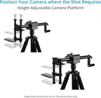 PROAIM Tango 360° Camera Rotating Dutch Angle Rig for DSLR Cameras. Height Adjustable. Payload up to 2.27kg/5lb. (P-TNGO-01)
